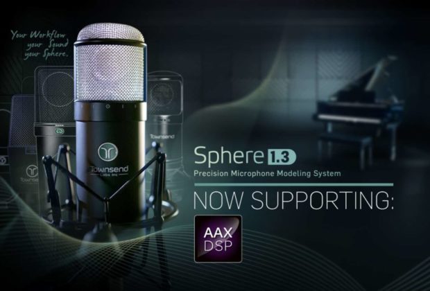 Townsend Labs Sphere update AAX DSP mic hardware software l22 audiofader