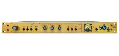 API 862 50th anniversary edition pre eq digiland outboard rack analog audiofader rec studio