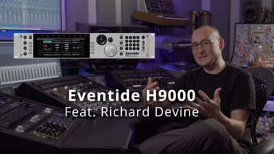 Eventide H9000 Richarde Devine hardware fx studio producer audiofader