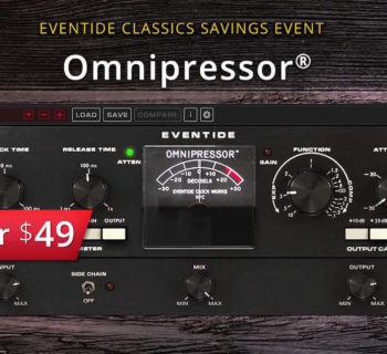 Eventide Omnipressor plug-in audio pro studio mix master itb virtual daw software comp audiofader