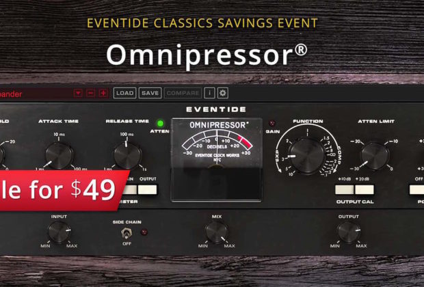 Eventide Omnipressor plug-in audio pro studio mix master itb virtual daw software comp audiofader