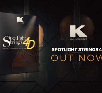 Kirk Hunter Studios Spotlight Strings 4D virtual instrument sample library kontakt orchestra score producer audiofader