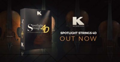 Kirk Hunter Studios Spotlight Strings 4D virtual instrument sample library kontakt orchestra score producer audiofader