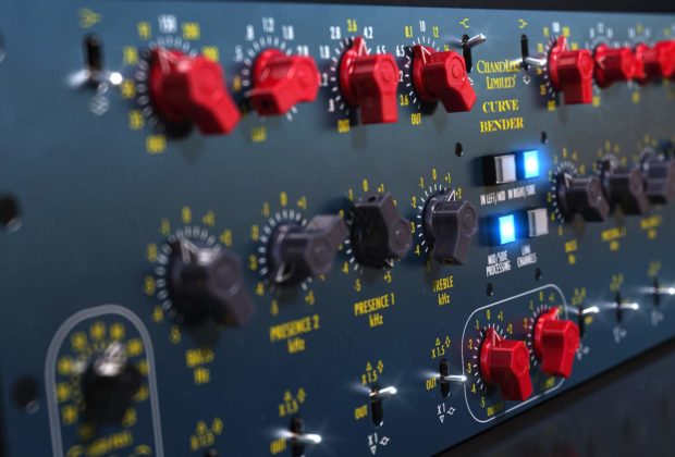 Softube Chandler Limited Curve Bender Mastering EQ virtual audiofader