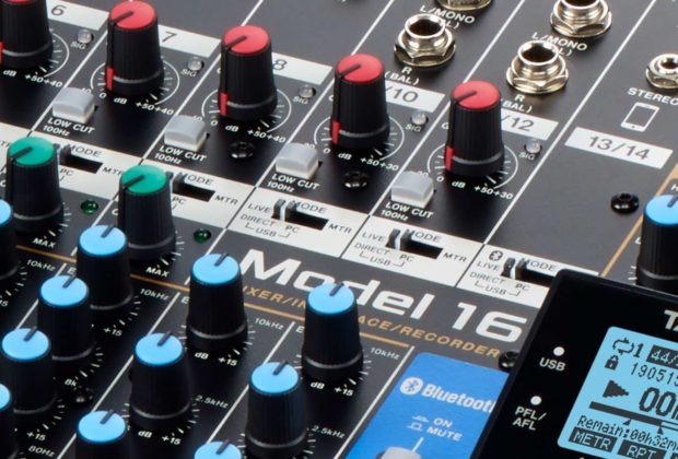 Tascam Model 16 hardware mixer rec live studio aeb strumenti musicali