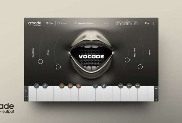 Output Arcade Vocode plug-in audio virtual instrument fx daw software producer audiofader