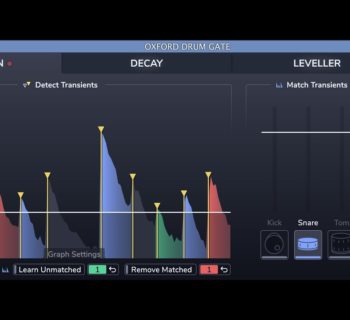 Sonnox Oxford Drum Gate plug-in audio virtual processing mix daw audiofader