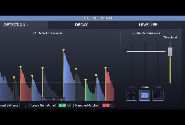 Sonnox Oxford Drum Gate plug-in audio virtual processing mix daw audiofader