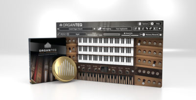 Modartt Organteq keyboard organ virtual instrument software daw audiofader