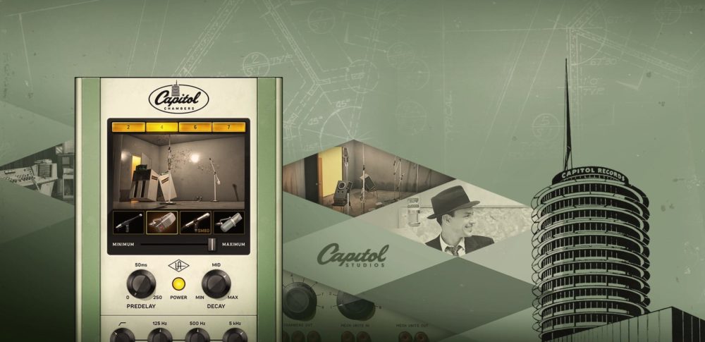 Universal Audio UAD Capitol Chambers plug-in reverb fx daw virtual software audiofader test