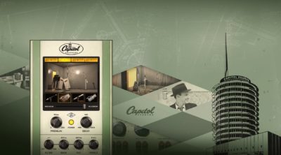 Universal Audio UAD Capitol Chambers plug-in reverb fx daw virtual software audiofader test