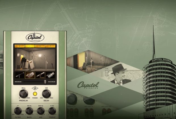 Universal Audio UAD Capitol Chambers plug-in reverb fx daw virtual software audiofader test