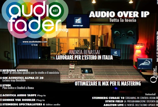 audio over ip andrea benassai audiofader