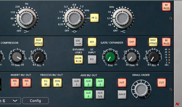 AMS Neve Genesys Control plug-in software daw virtual audiofader