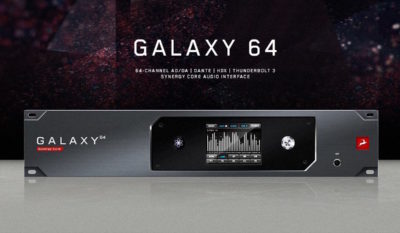 Antelope Audio Galaxy 64 convertitore ad da hardware studio pro audiofader