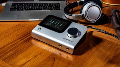 Apogee Symphony Desktop hardware interfaccia audio pro studio home project soundwave audiofader