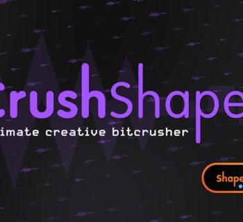 Cableguys CrushShaper lofi distorsore enhancer shaperbox plug-in virtual daw software audiofader