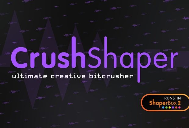 Cableguys CrushShaper lofi distorsore enhancer shaperbox plug-in virtual daw software audiofader