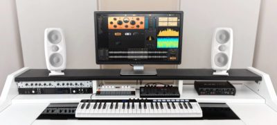 Ik Multimedia iLoud MTM white monitor studio mogar audiofader