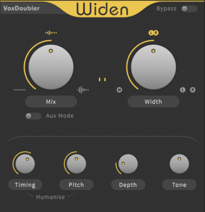 Thicken sonnox vox doubler plug-in audio virtual daw software test audiofader