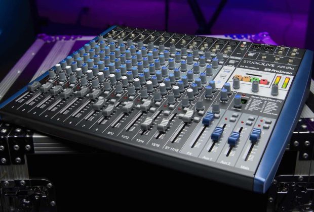 PreSonus StudioLive AR16C mixer live digital midi music strumenti musicali