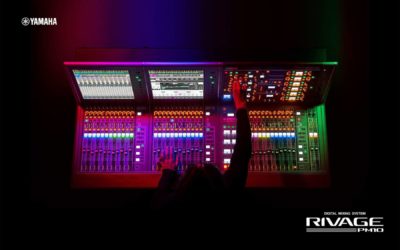 Yamaha L-Acoustics hardware live mix console digital audiofader