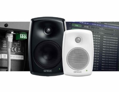 Genelec 4420 4430 Smart IP monitor speaker audio pro midiware audiofader