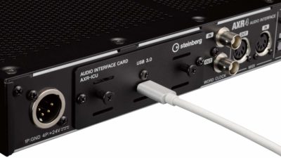 Steinberg AXR4U interfaccia audio hardware studio recording audiofader