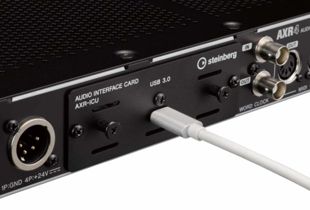 Steinberg AXR4U interfaccia audio hardware studio recording audiofader