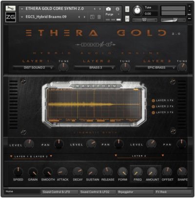 Zero-G Ethera Gold 2 virtual instrument sample library stefano maccarelli audiofader