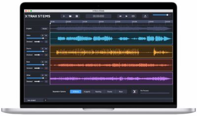 Audionamix XTrax Stems mix software daw audiofader