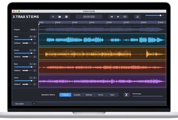 Audionamix XTrax Stems mix software daw audiofader