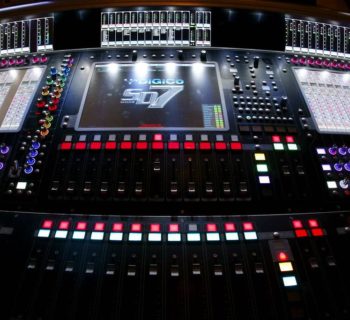 DiGiCo Artless Poole, Jr. sd7 mixer digital console live tv audiofader