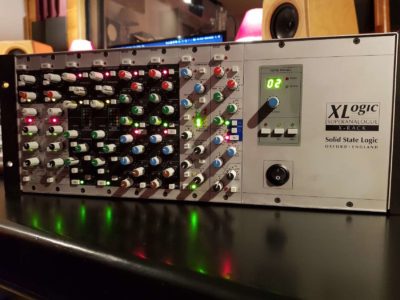 SSL XR418 Compressor hardware rack studio pro test audiofader