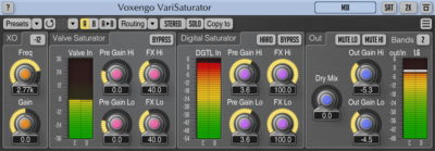 Voxengo VariSaturator 2 plug-in audio mix daw software virtual audiofader