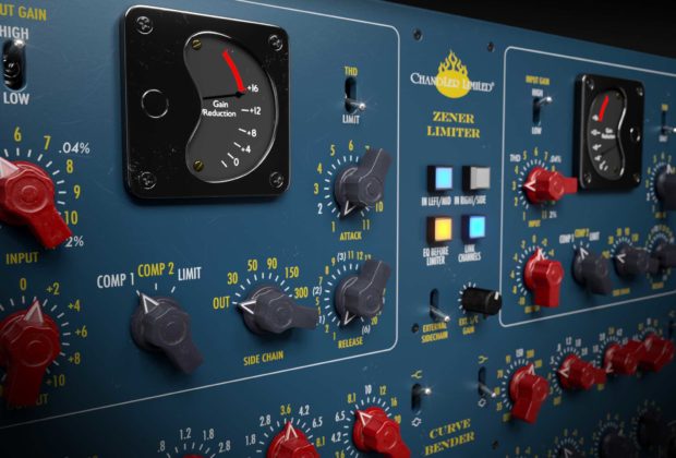 Softutbe Chandler Limited Zener-Bender plug-in software daw virtual mix channel strip audiofader