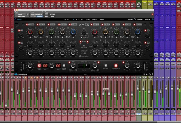 Amek EQ200 brainworx pluginalliance virtual software daw mix audiofader