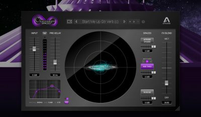 Apogee bob Clearmountain's Spaces plug-in audio mix reverb riverbero virtual daw software audiofader