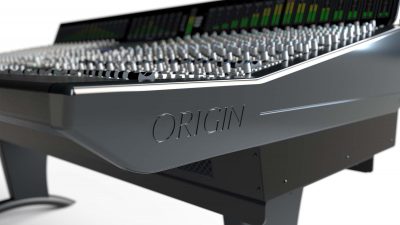 SSL Origin console hardware analog recording mix rec mixing solid state logic audiofader pro audio