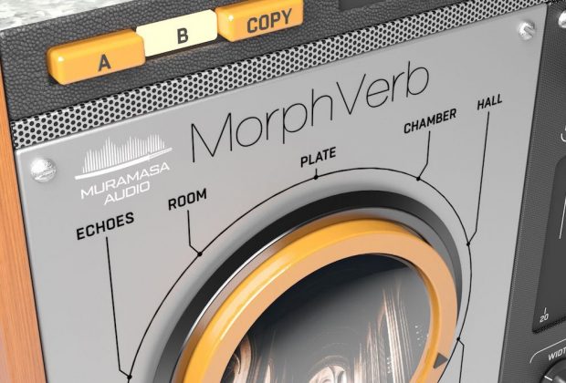 United Plugins MorphVerb plug-in audio pro studio reverb riverbero daw software virtual mix audiofader