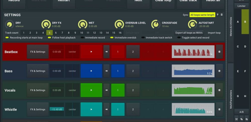 Melda Production MSuperLooper test andrea maio strumenti musicali plug-in prezzo