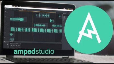 Amped Studio daw software web online internet audio pro plug-in vst2 audiofader