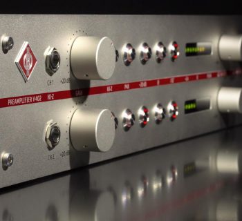 Neumann V402 Dual Channel Preamp audio pro studio recording exhibo