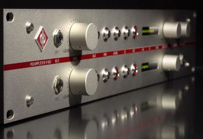 Neumann V402 Dual Channel Preamp audio pro studio recording exhibo