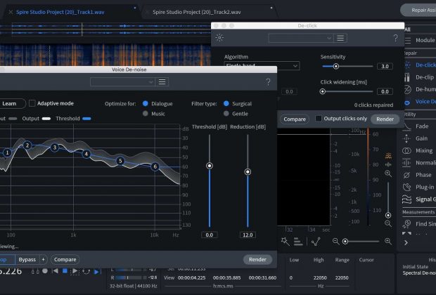 iZotope RX Elements suite sound design audio restore midiware audiofader