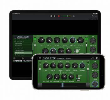 eventide undulator h3000 plug-in audio mobile ipad iphone daw computer producer tremolo h9 effect audiofader