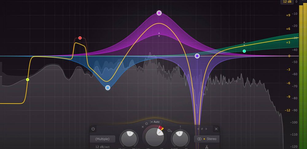 FabFilter Pro-Q 3 test eq plug-in audio mix master linear phase audifoader dinamico spectrum analyzer andrea scansani