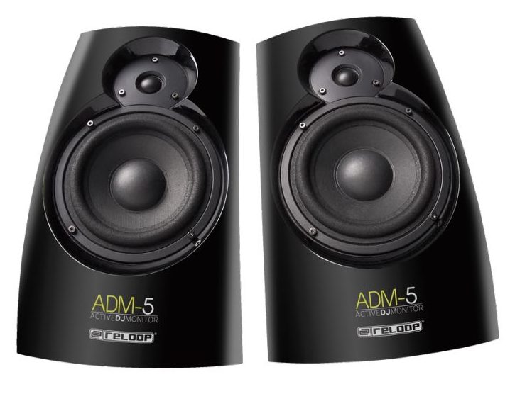 reloop ADM-5 studio monitor home dj producer audio soundwave strumenti musicali prezzo