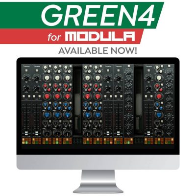 Acustica Audio eq channel strip price Green4 software daw plug-in bundle audio pro studio daw mix mastering virtual bundle audiofader modula quantica audio