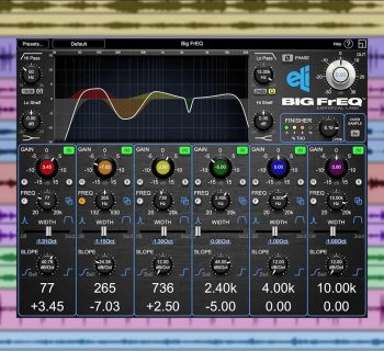 Empirical Labs Big FrEQ plug-in audio mixing mix virtual daw software audiofader